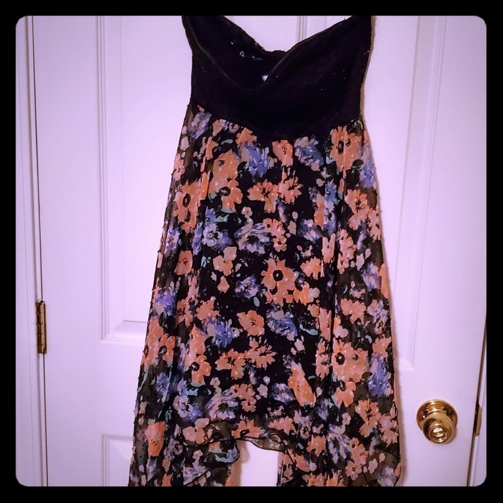Almost Famous strapless summer dress